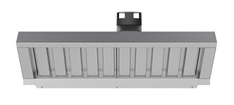 Вытяжной зонт GN2-1 Unox XEVHC-HC21 с пароконденсатором